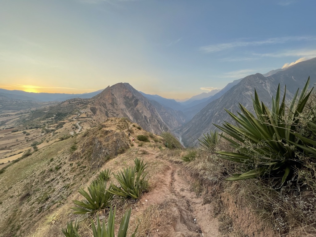 Vista de la naturaleza circundante